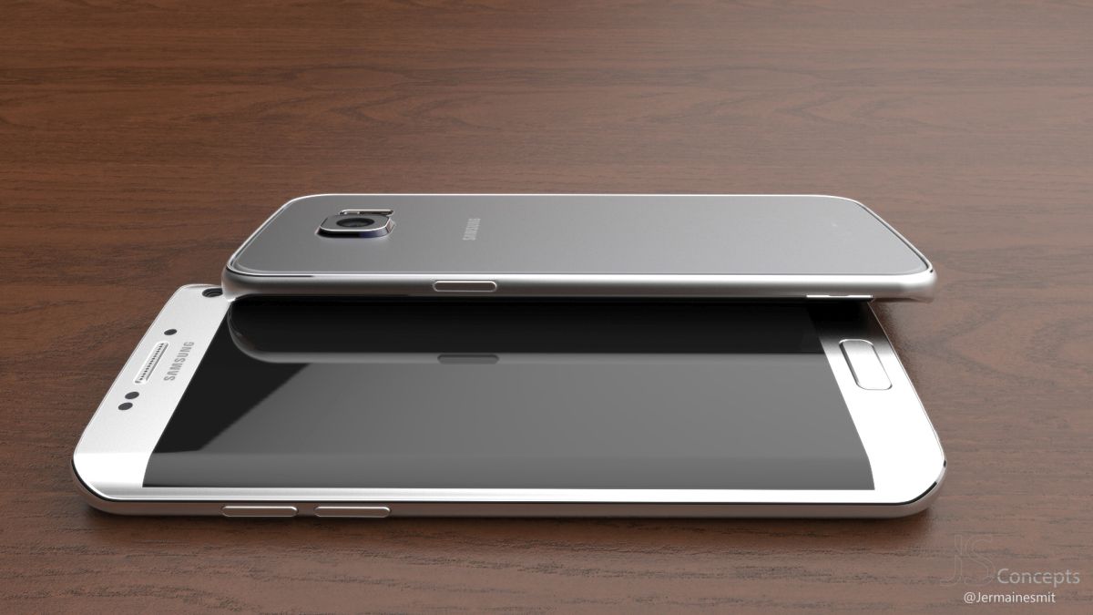 Concept Samsung Galaxy S7 Edge, realizat de Jermaine Smit