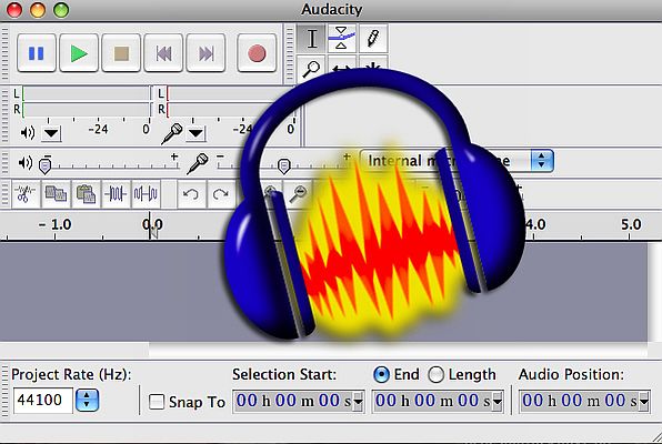 Audacity este pe lista de softuri gratuite de editare audio